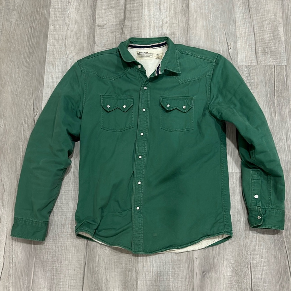 Levi’s Lined Green Jacket